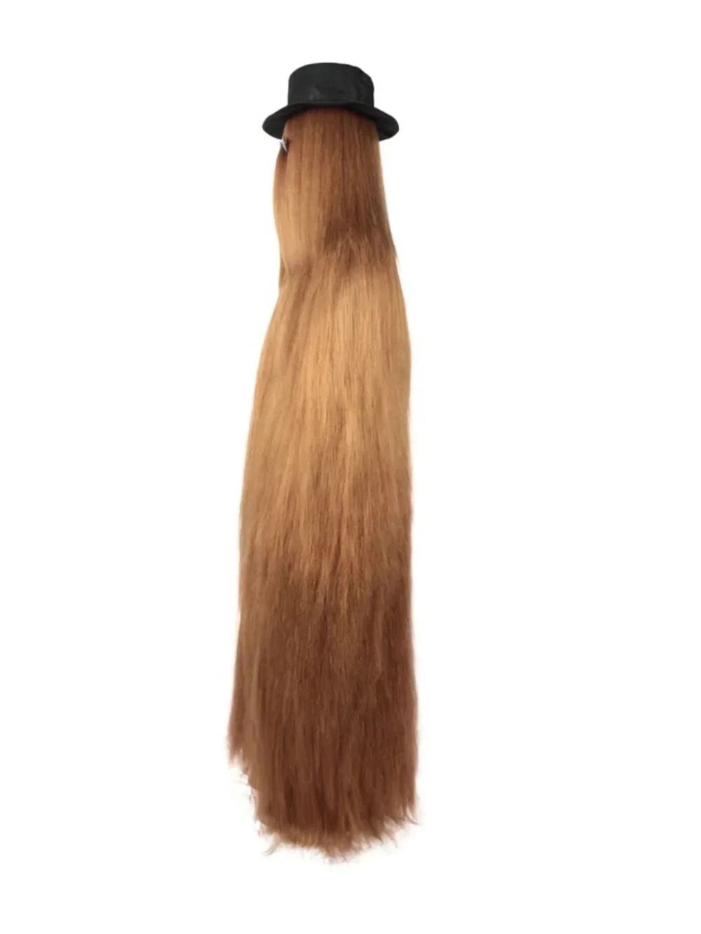 Cousin It Inspired Dapper Creature Costume - Wig, Hat & Glasses for Halloween